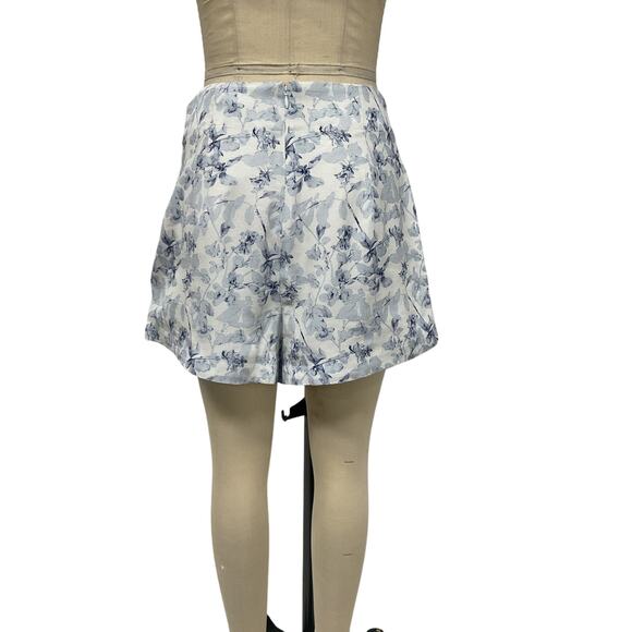 Hill House Home 'The Lisette' Blue Viscose Short Size S - Picture 3 of 5